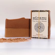 savon shampoing au patchouli et aux argiles rouge & rose