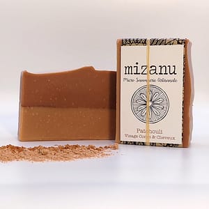 savon shampoing au patchouli et aux argiles rouge & rose