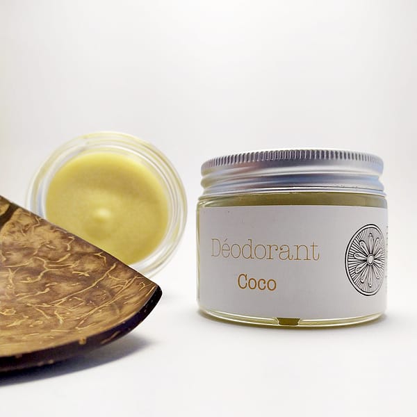 Déodorant baume coco 100% naturel